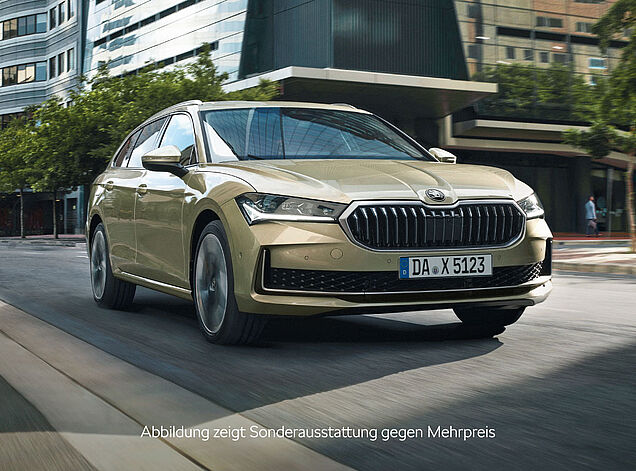 Skoda Superb Frontansicht