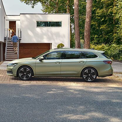 Skoda Superb Seitenansicht